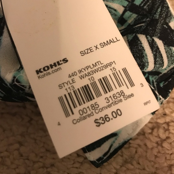 🔴LAST CHANCE 🔴 Apt 9 XS collared convertible top - Picture 7 of 8